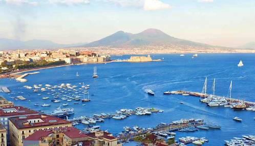 il panorama di Napoli